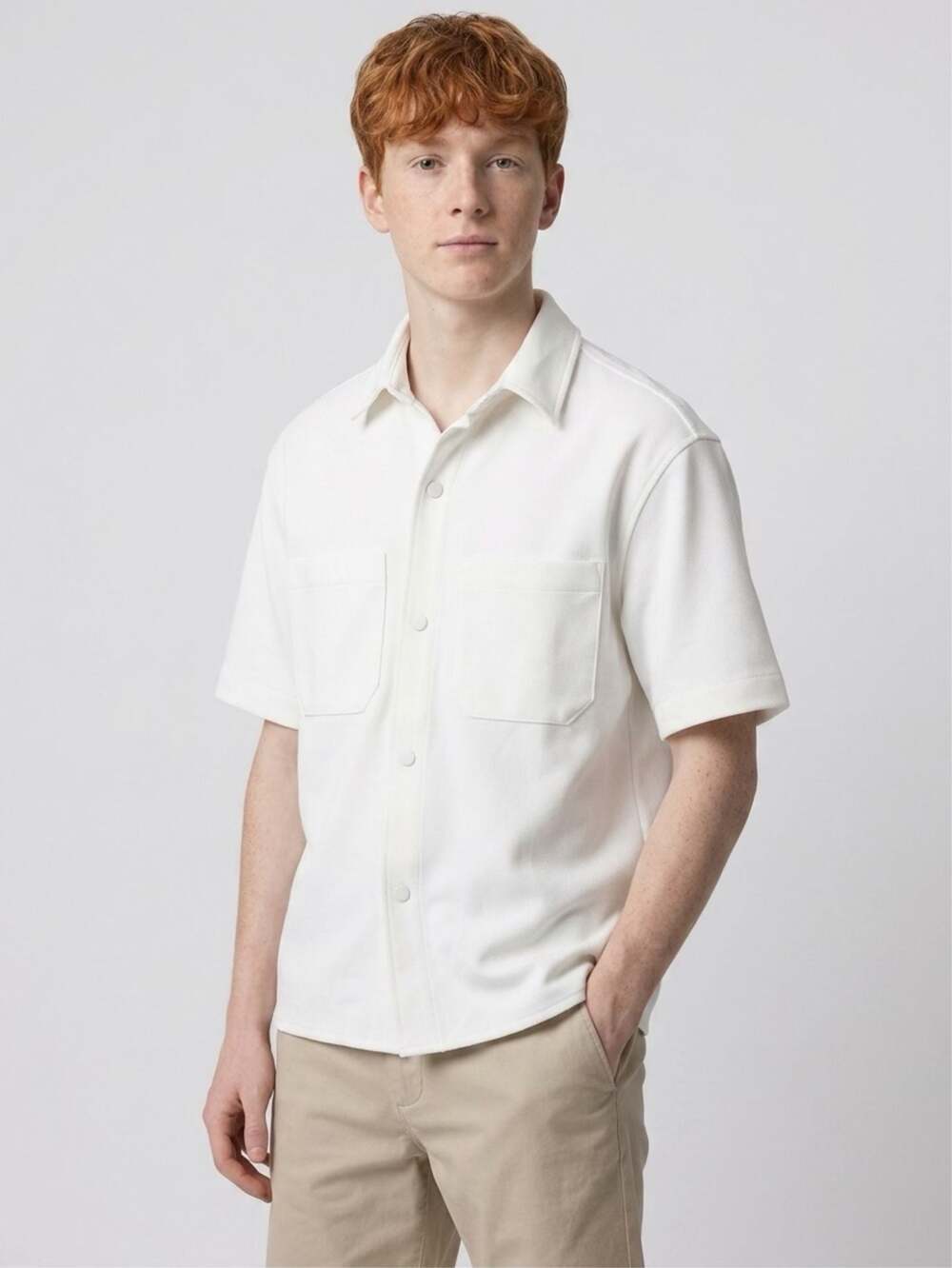Zara Non-Iron Comfort Short-Sleeve Overshirt